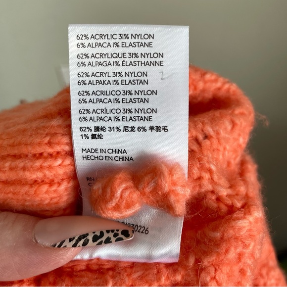 Anthropologie Mock Neck Alpaca Blend Sweater - Picture 8 of 16